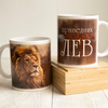 Кружка «Праведник смел, как лев» (Лев)