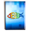 Обложка на паспорт ПВХ " Рыбка Jesus "