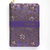 Библия "Цветы" (12х16,5см, фиолетовая тканевая обложка, индексы, золотой обрез со звездами, молния)