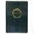 Библия "Терновый венец" (17х24см, синяя экокожа, индексы, золотой обрез, крупный шрифт)