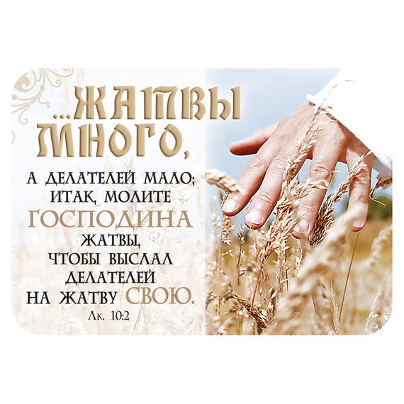 Магнит - "…жатвы много, а делателей мало"