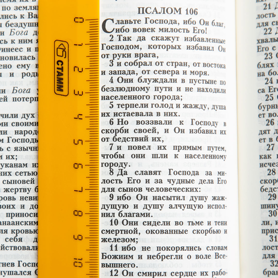 Библия ( 17х23,5см, искусств. кожа, бордо, рамка борокко, надпись "Библия", золотой обрез, 2 закладки, слова Иисуса выделены жирным, крупный шрифт)