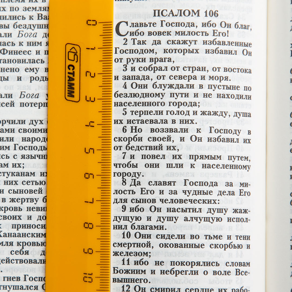 Библия ( 17х23,5см, искусств. кожа, бордо, золотая рамка, надпись "Библия", золотой обрез, индексы, 2 закладки, слова Иисуса выделены жирным, крупный шрифт)